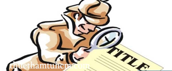 thám tử điều tra ngoại tình